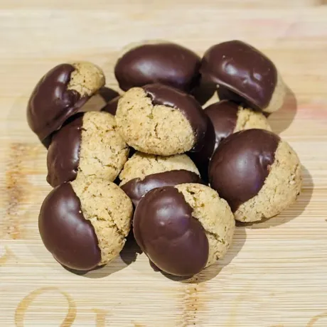 Chocolate Hazelnut Pastry Bites - 8pcs - Gluten Free, Dairy Free, Egg free, Soya free